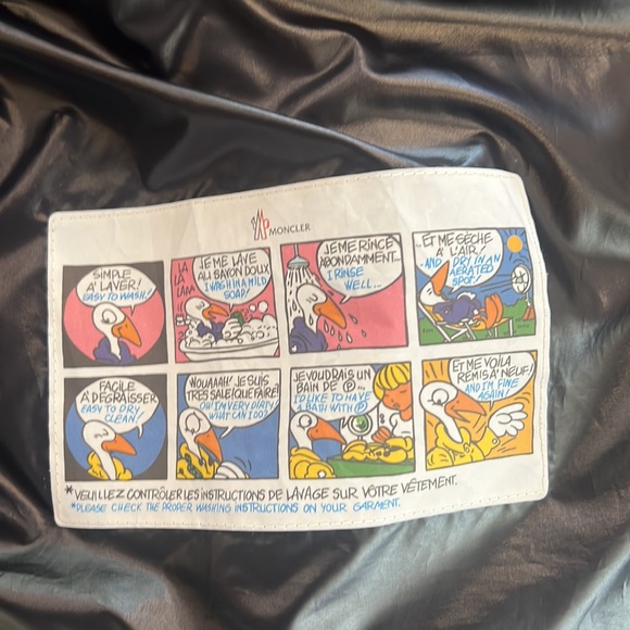 Moncler men’s navy puffer jacket size 3 (large) - Picture 5 of 6